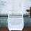 Mesh skirt for pet birdcage, nylon net for seed catching, white, L 2