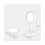 Foldable 10X Magnifying Double-Sided Makeup Mirror with LED Light for Bathroom 4