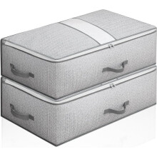 Storage Bags - Non-Woven Fabric - 80x47x18 cm - Large Capacity - Reinforced Handles - Moisture Resistant