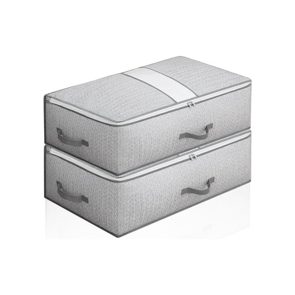 Storage Bags - Non-Woven Fabric - 80X47x18 Cm - Large Capacity - Reinforced Handles - Moisture Resistant 9301941276228