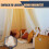Bed Mosquito Net - Unspecified - 250x1100x60cm - Polyester - Dome - Indoor 3