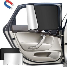 Baby Car Sunshade, 2-Pack Magnetic Car Sunshades, Car Sunshade for Sun Protection, Rear Side Window