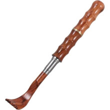 Wooden Back Scratcher, Telescopic Wooden Back Scratcher, Long and Extendable Scraper, Body Massage Tool for Home, Office, Travel