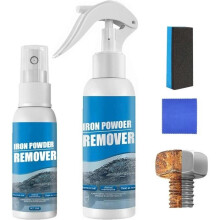 Eisenpulverentferner, Rostentferner-Spray für Metall, Multifunktionales Auto-Rostentfernungsspray für Werkzeuge, Metalle und Autoteile