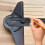 (Black)Angle Finder Protractor T-shaped Rotary Angle Ruler Hole Ruler Woodworking 4