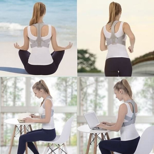 Adjustable Posture Corrector, Spine and Posture Straightening, Women's Back Support Belt 2
