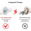 Motion Sensor Bulb, Zanflare 12W E27 LED Bulb with PIR Infrared Sensor, Auto On/Off (2 PACK) 2