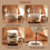 French Press Coffee Maker - 350ML - WHITE 3