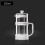 French Press Coffee Maker - 350ML - WHITE 4