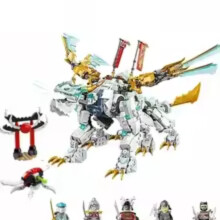 (No box)The fram Flame Spys Red Dragon minifigures Building Blocks Bricks Toys Christmas Gifts