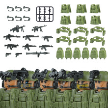 (M102)City SWAT Ghost Commando Figures Special Forces Figures Building Blocks UN Army Soldier Police Military Weapone Bricks Toys