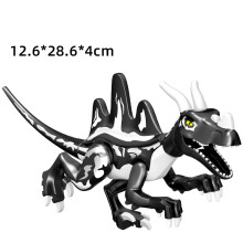 (77115-2)Jurassic Dinosaurs Building Blocks Indominus Rex DIY Big Size Tyrannosaurus Action Figure Models Children Toys Animals Gifts