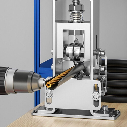 Automatic Electrical Cable Stripper for 1-25 mm Cables, Copper Stripping Machine, Cable Waste Stripping Tool 2