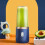 Juicer - DIFFERENTLY - Mini USB Blender - 6 Blades - Pink - For Shakes and Smoothies 4