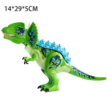 (77112-A)Jurassic Dinosaurs Building Blocks Indominus Rex DIY Big Size Tyrannosaurus Action Figure Models Children Toys Animals Gifts