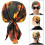 Cycling Bandana - NETBOAT - Quick Drying - Black and Yellow 2