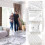 Mosquito net - Molibai - 90 x 210 cm - Magnetic - White - Drill-free installation 2