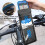 Supporto impermeabile per cellulare da bicicletta - Borsa da manubrio - Per smartphone da 6,8" 2
