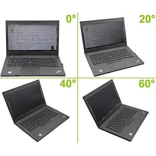 NetBoat Premium Blickschutzfilter, 14" Notebook Blickschutzfilter, Sichtschutzfolie (16:9). 1