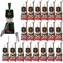 (N016-1P N036-20P)MOC Medieval Building Blocks Children's Toy Napoleon War Figures Military Leaders Soldiers Navy Compatible With Bricks Gift E017