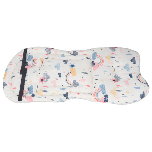 Kinderwagen Sitzpolster Baumwolle 35x63cm 2
