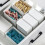 Plastic Storage Bins with Lids Large Capacity Stackable Cabinet Organiser 20L 4
