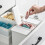 Plastic Storage Bins with Lids Large Capacity Stackable Cabinet Organiser 20L 6