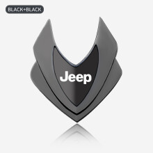 (1 Stück schwarzer Jeep) 3D-Emblem-Aufkleber für Kotflügel, Heckklappenaufkleber für Jeep Grand Cher