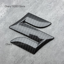 (12 cm Kohlefaser) Auto-Frontgrill-Motorhaubenemblem Heckklappenemblem Logo-Aufkleber für SUZUKI SX4