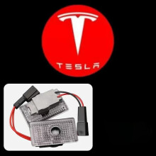 (Tesla J, 2 Stück) 2 Stück LED-Einstiegsleuchten für Tesla SpaceX Model 3 Highland 20