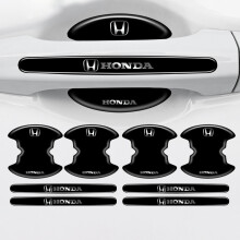 (8 Stück) 8-teiliger Türgriffschutz, Türgriffmuldenaufkleber, kratzfester Aufkleber für Honda Civic