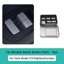 (C)Model Y Juniper 2025 Aufkleber für den Türöffnerknopf des Tesla Model 3 Highland Türgriffknopf-Sc