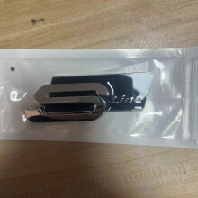 (silber-schwarz) für Audi S-Line 3D ABS Auto Styling Quattro Emblem Karosserie Heckklappendekoration