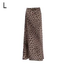 (S)Sexy Lady Leopard Print Skirt New Fish Tail Skirt Cover Buttocks Vintage