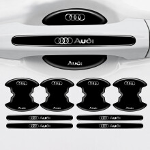 (8 Stück) Türgriffmulden-Schutzaufkleber, Antikollisions-Dekor für Audi A6 A6L A7 A8 A8L A3 E-t