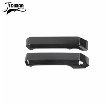 (schwarze Holzmaserung2) ABS-Türgriff-Dekorabdeckung innen für Ford F150 2015 2016 2017 2018
