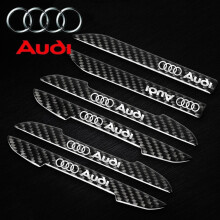 (Schwarzes 6-Streifen-Set) Türkantenschutzleisten für Audi S-Line