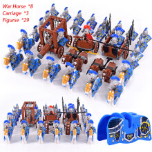 (Set 03) Mittelalterliche römische Reichsfiguren spartanischer Kreuzritter, Mini-Soldatenfiguren, Mo