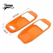 (orange, 2-türig) Türgriffmulden-Dekorabdeckung für Jeep Wrangler JL und Gladiator JT 20
