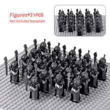 -328pcs/lot The Elves Soldier Orcs Army Figures LOTR Armor Guard Warrior Archer Medieval Knights Building Blocks Bricks toys gifts