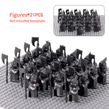 -368pcs/lot The Elves Soldier Orcs Army Figures LOTR Armor Guard Warrior Archer Medieval Knights Building Blocks Bricks toys gifts
