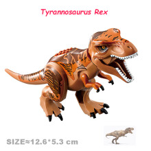 Jurassic World Dinosaurier Velociraptor Triceratops Indominus T-Rex Modellbausatz – Lernspielzeug fü