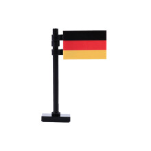 (B4-14-1)MOC City Street View Printing Building Block Food Passport Express Box Euro National Flags Printed Tiles Bricks Toy