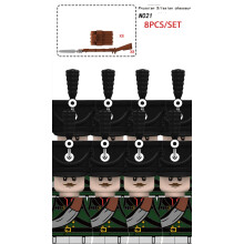 (8PCS-N021)Napoleonic Wars Soldiers Figures Building Blocks French Dragoon Grenadier Prussian Army B