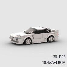 (M10285 ohne Box) City Technical Speed Weltberühmte Auto-Bausteine Racing Fast and Furious Moc B