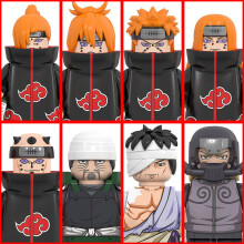 (wm6112) 100 neue Naruto Annie Anime-Bausteine Mini-Actionfiguren, Spielzeugfiguren, Bausteine, Ge