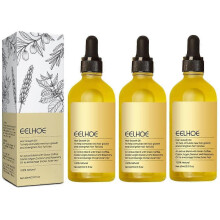 (3pcs)Natural Hair Growth Oil, Veganic Organic Natural Hair Growth Oil 60ml