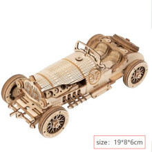 (MW-189)OUZEY 27 Set 3D Wooden Car Puzzle Collection, DIY Assembly Model Kits for All Ages Cool Desk