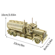 (MW-300)OUZEY 27-teiliges 3D-Holzauto-Puzzle-Set, DIY-Bausätze für alle Altersgruppen, ideal für den