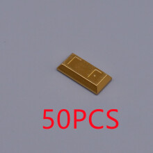 (EA216-50PCS 13g)MOC Character Scene Building Blocks Accessories Treasure Safes Gold And Ailver Ores